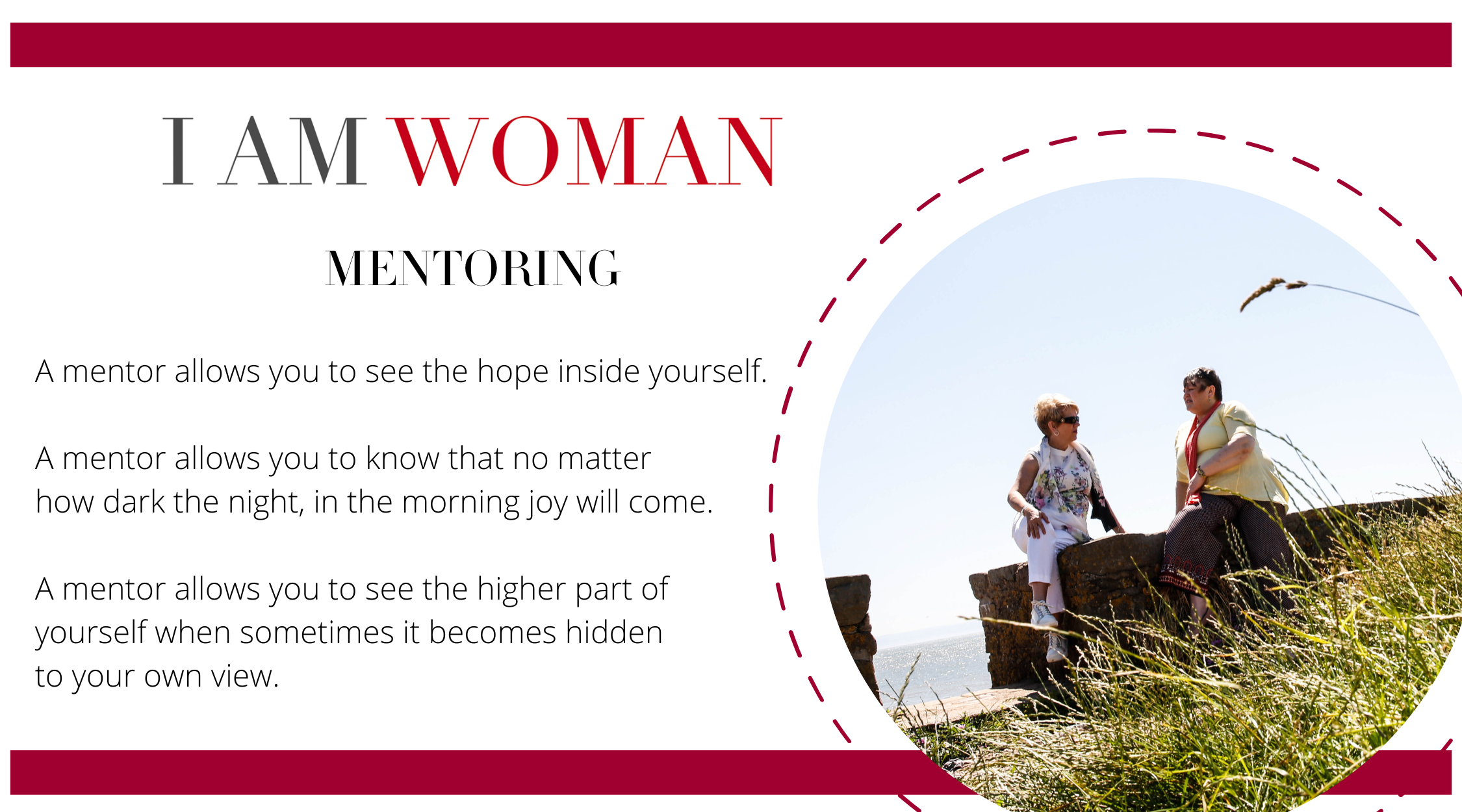 I AM WOMAN MENTORING (1) I AM WOMAN